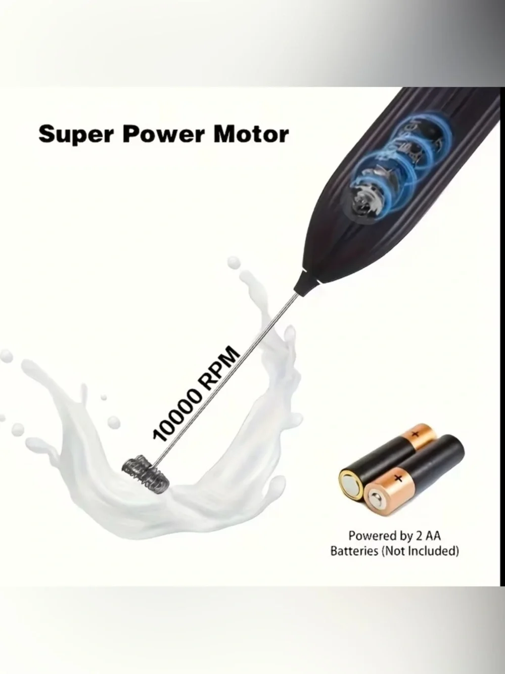 Milk and coffee Frother